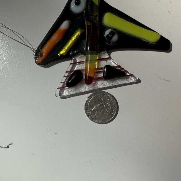 #7435 FISH SUN CATCHER SUN FUSED GLASS - Picture 9 of 11